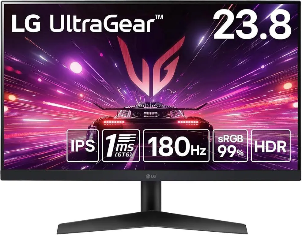 MONITOR 24" GAMER 180HZ ULTRAGEAR IPS FHD 1MS 24GS60F-B