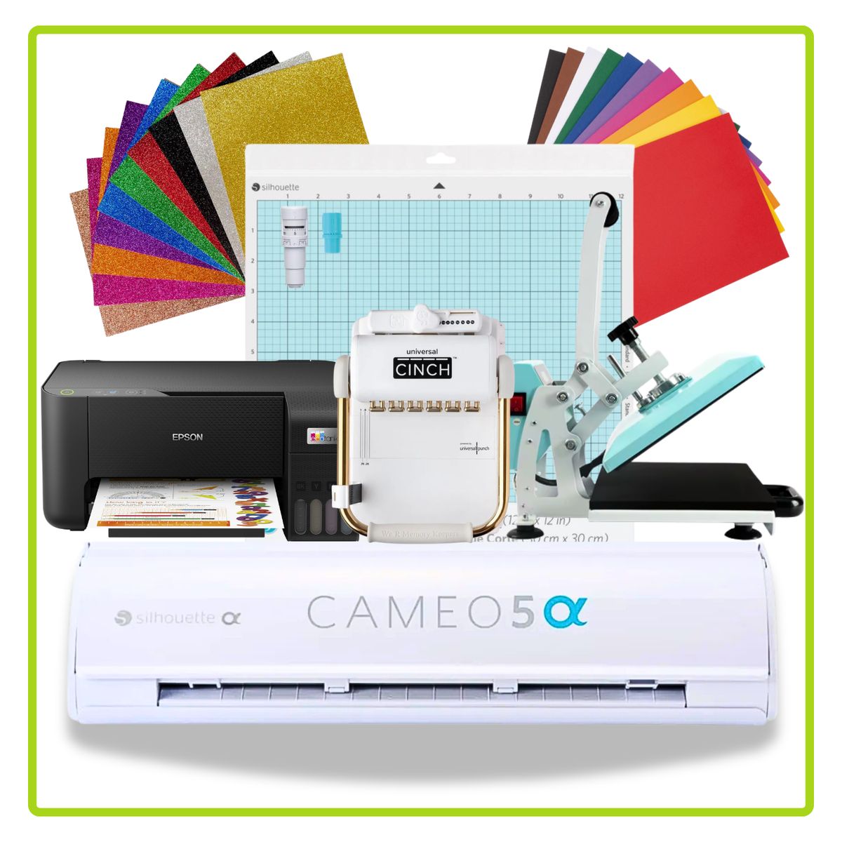 SILHOUETTE - Kit Mujer Emprendedora Cameo 5 Alpha Emprendimiento KS10