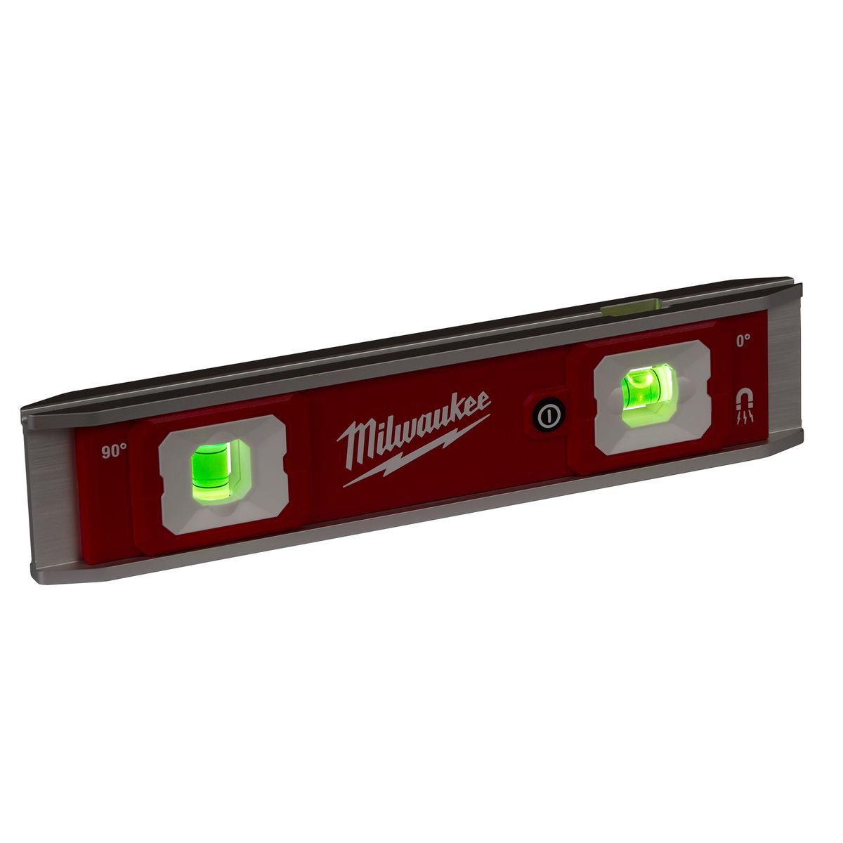 MILWAUKEE - Nivel De Burbuja Milwaukee Aluminio 22 cm Con Viales Iluminados 48-22-5105