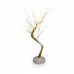 GENERICO - Lampara Velador Arbol Bonsai 108 Led Usb Velador Decoracion