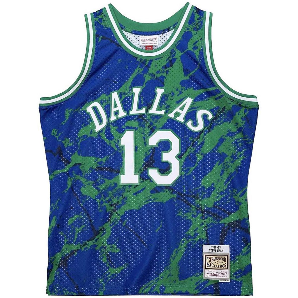 MITCHELL & NESS - Camiseta Mitchell and Ness Dallas Steve Nash 13 Marble