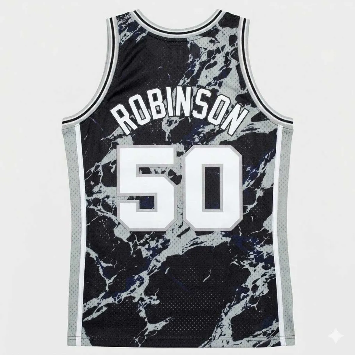 MITCHELL & NESS - Camiseta Mitchell and Ness San Antonio Spurs David Robinson 50 Marble
