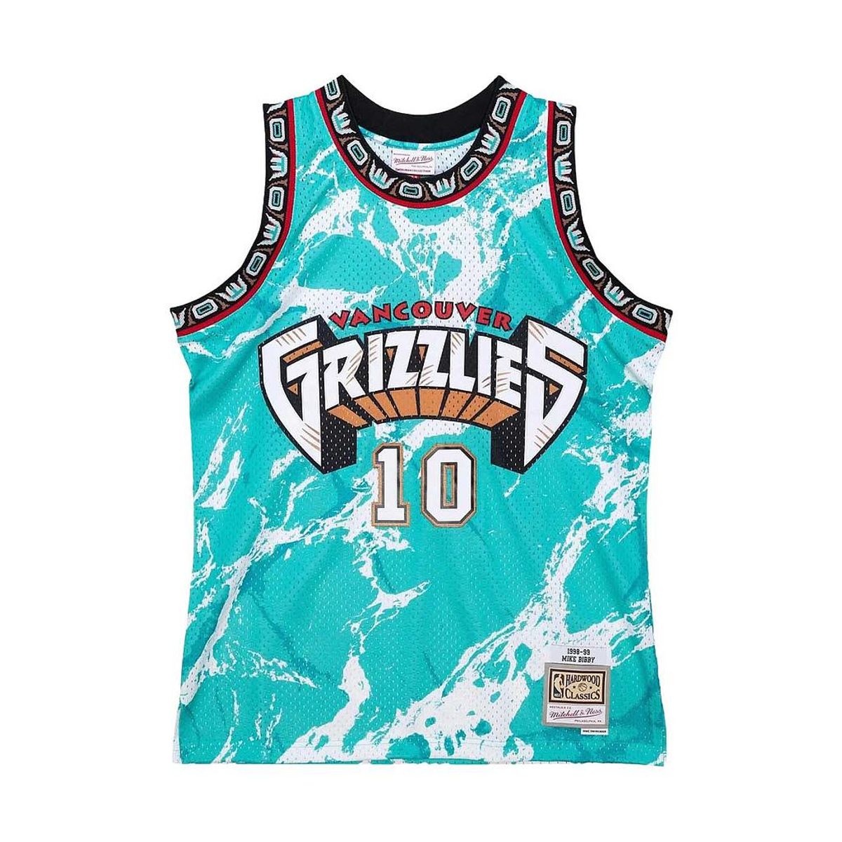 MITCHELL & NESS - Camiseta Mitchell and Ness Vancouver Memphis Grizzlies Mike Bibby 10 Marble