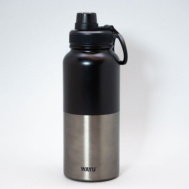 Botella 1 Litro insulated Black