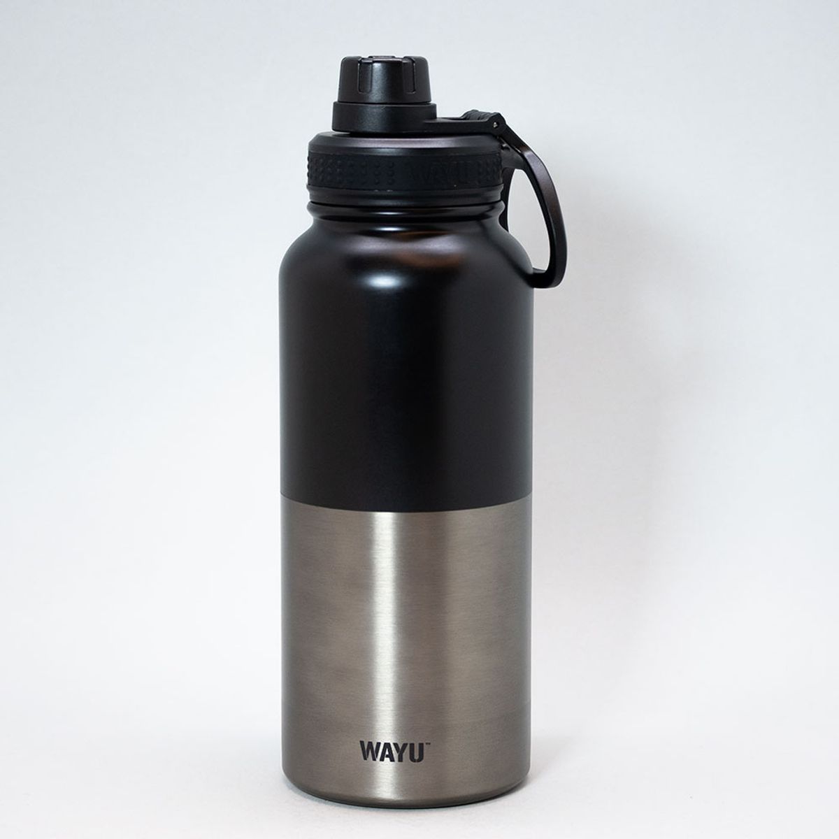 WAYU - Botella 1 Litro insulated Black Wayu