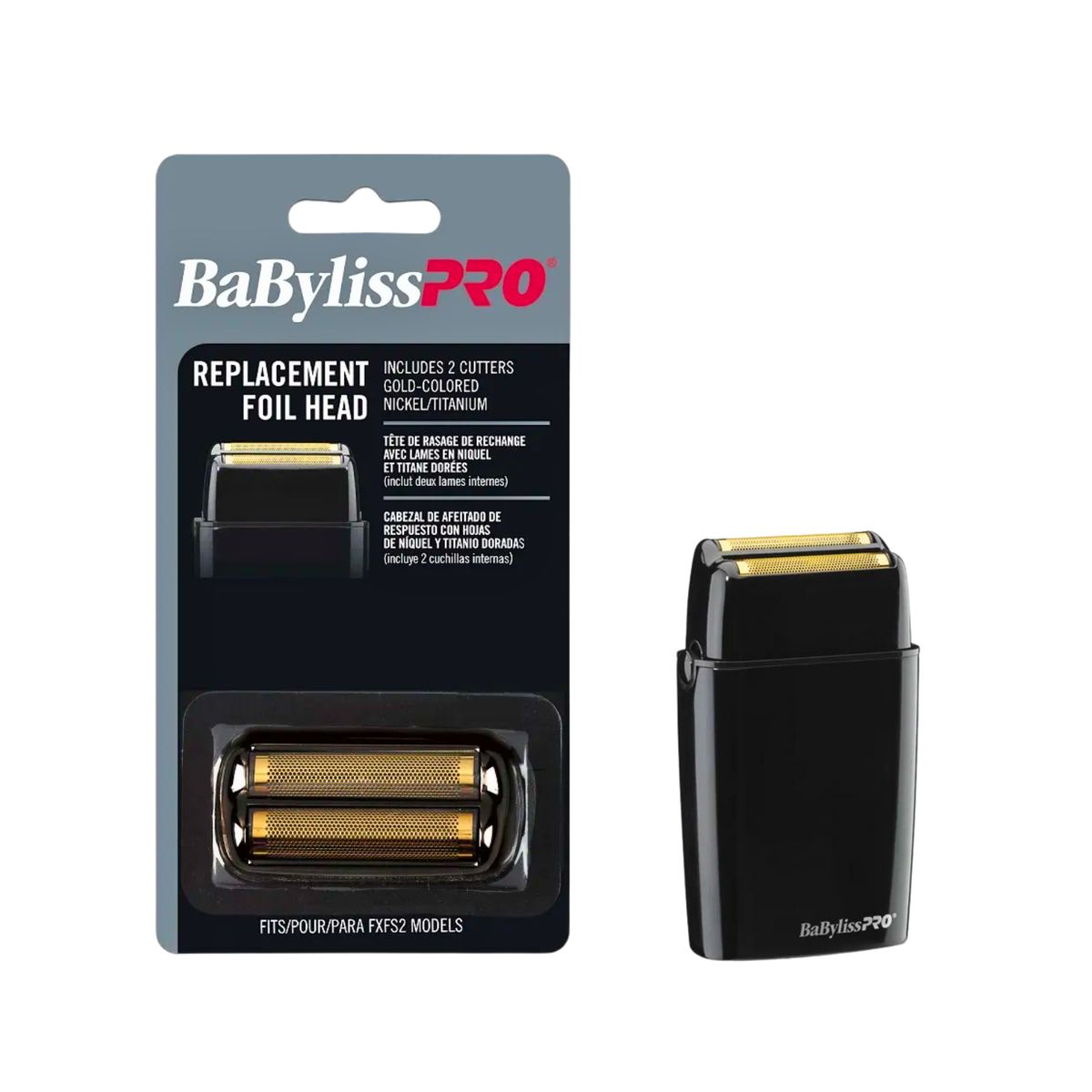 BABYLISS PRO - Repuesto Shaver BabylissPro FOIL FX02 BLACK
