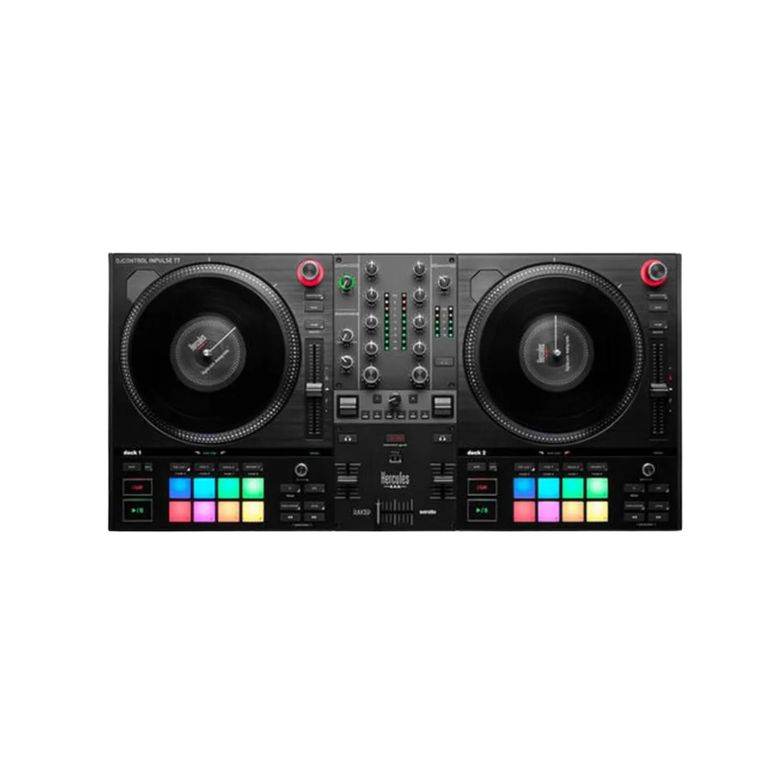 Controlador DJ Inpulse T7 con Platos Motorizados 7 Compatible Serato