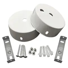 TECHNOLAMP - Kit Baldequin Para Luminaria Essen Blanco