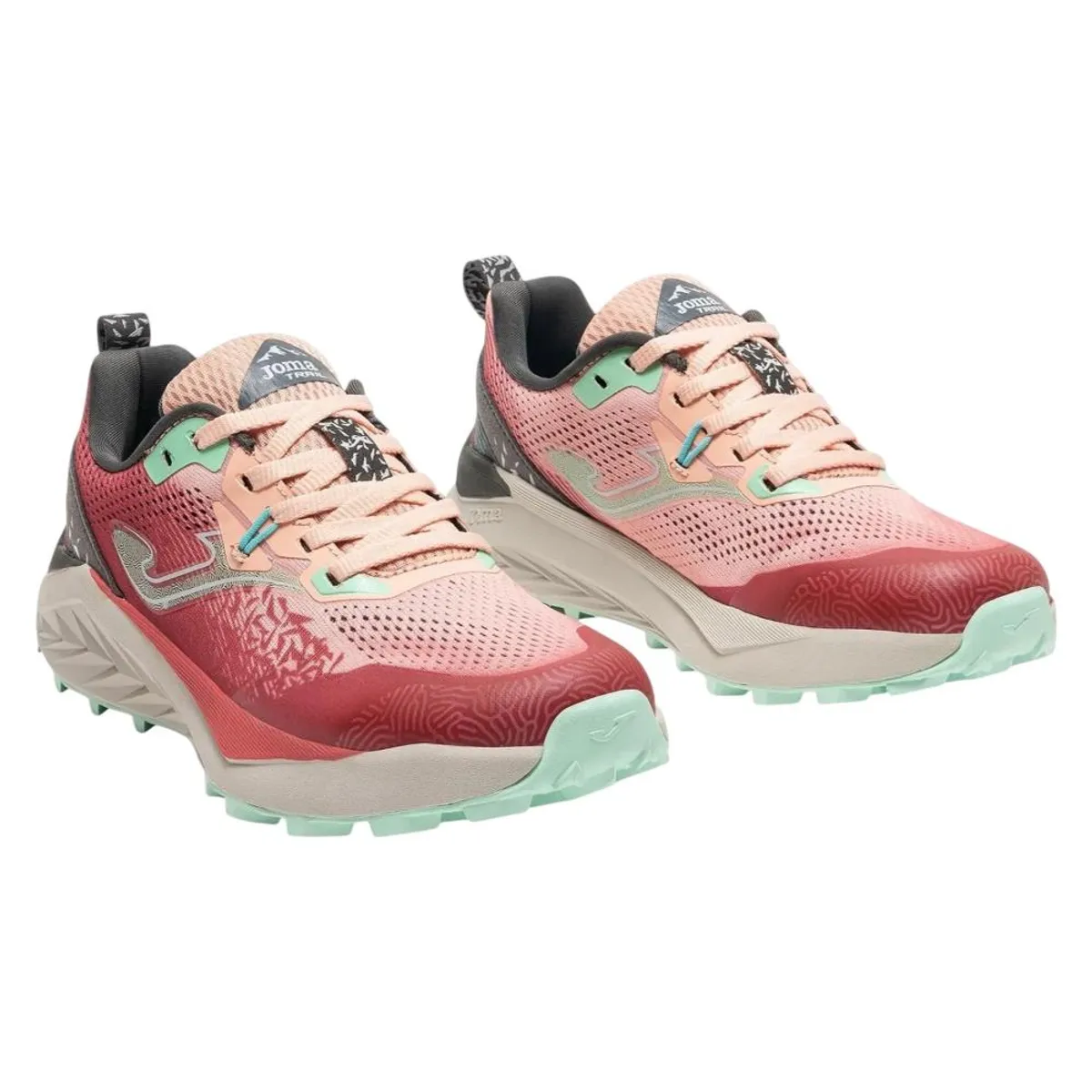 JOMA - Zapatilla Trail Running Mujer Tundra Burdeo Joma