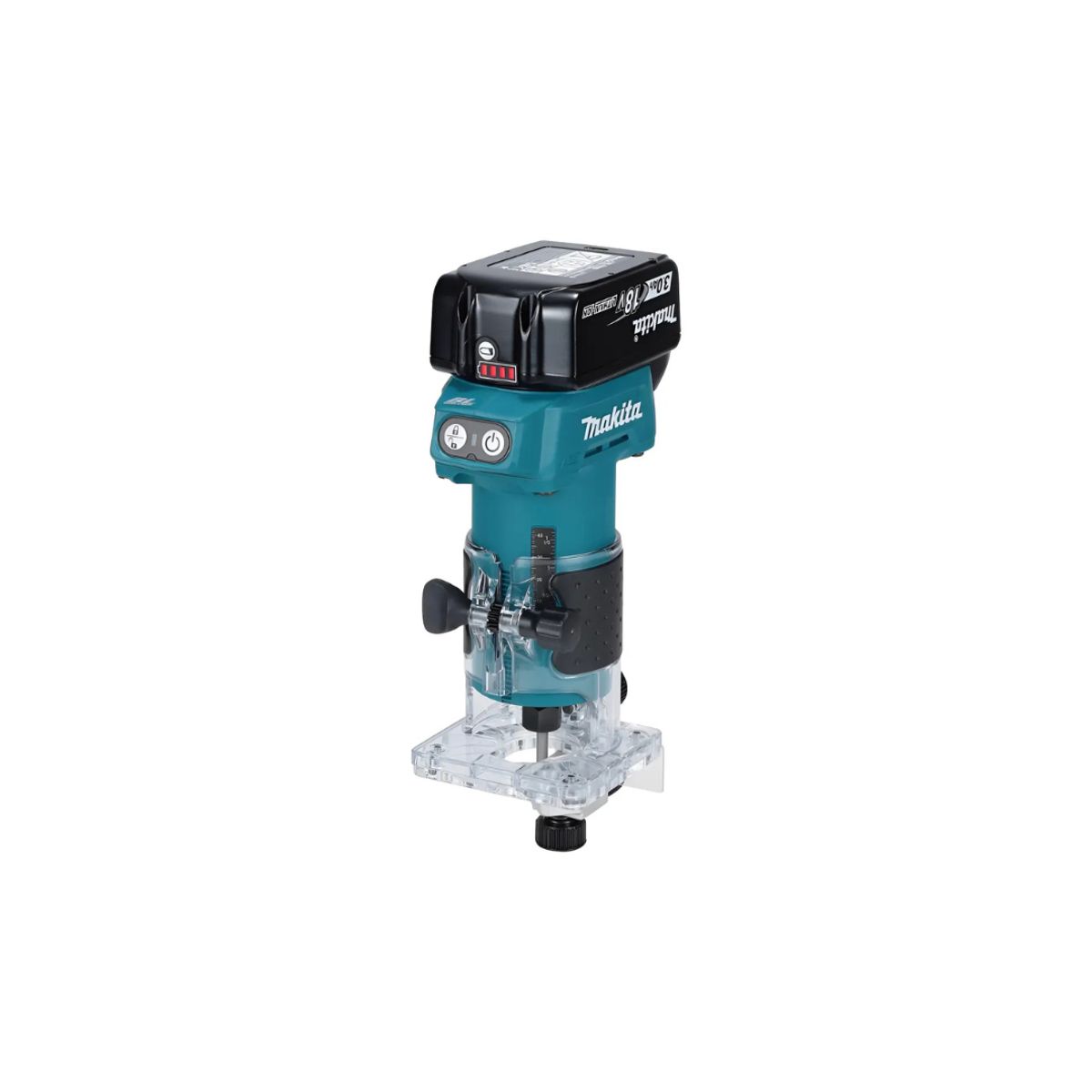 MAKITA - Fresadora Inalámbrica Makita Cargador Bateria 3 Ah Drt52z-1
