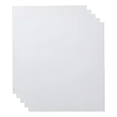 CRICUT - Paquete 10pz Cartulina Blanca 24x28in Para Venture