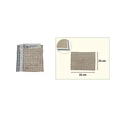 GENERICO - Alfombra tapete rectangular PVC