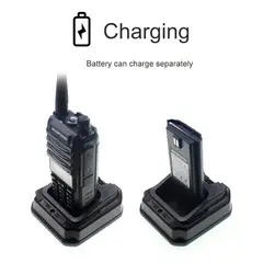 GENERICO - Radio de banda dual/Walkie-Talkie UV9R Plus hasta 128 canales (1 UNIDAD)