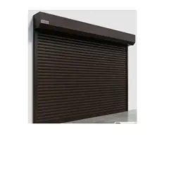 PERSIALUX - Persiana Exterior de Seguridad Café Moro de 2mts. Ancho x 2mts. Alto Motorizada