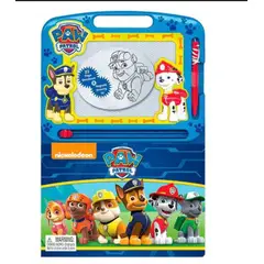 GENERICO - LIBRO TAPA DURA Y PIZZARA MAGICA DE PAW PATROL