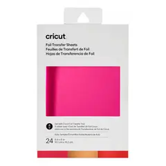CRICUT - Láminas Ruby De 24 Hojas Rosa Liso