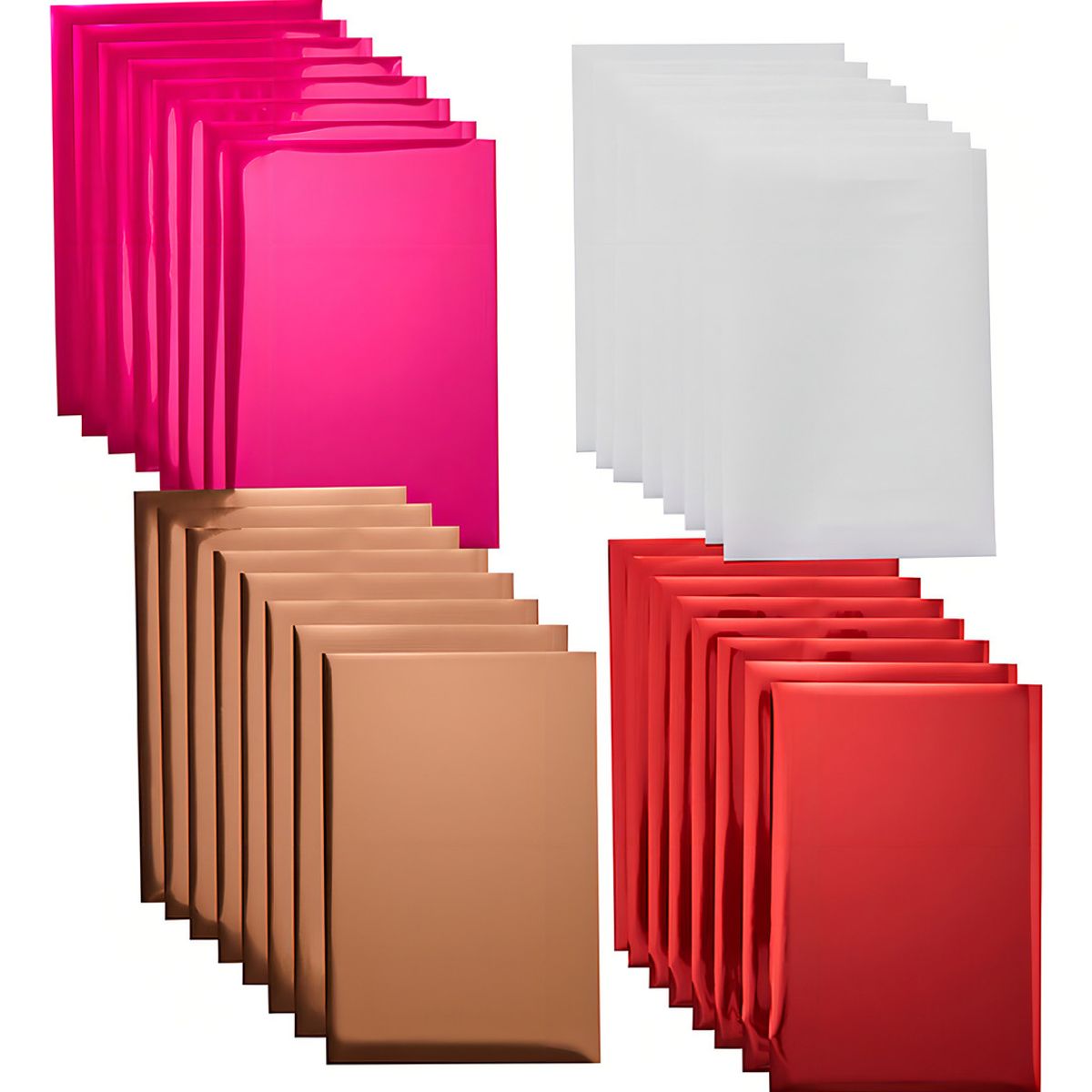 CRICUT - Láminas Ruby De 24 Hojas Rosa Liso Cricut