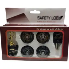 GENERICO - Kit De Chapas De Seguridad Para 4 Puertas De Auto