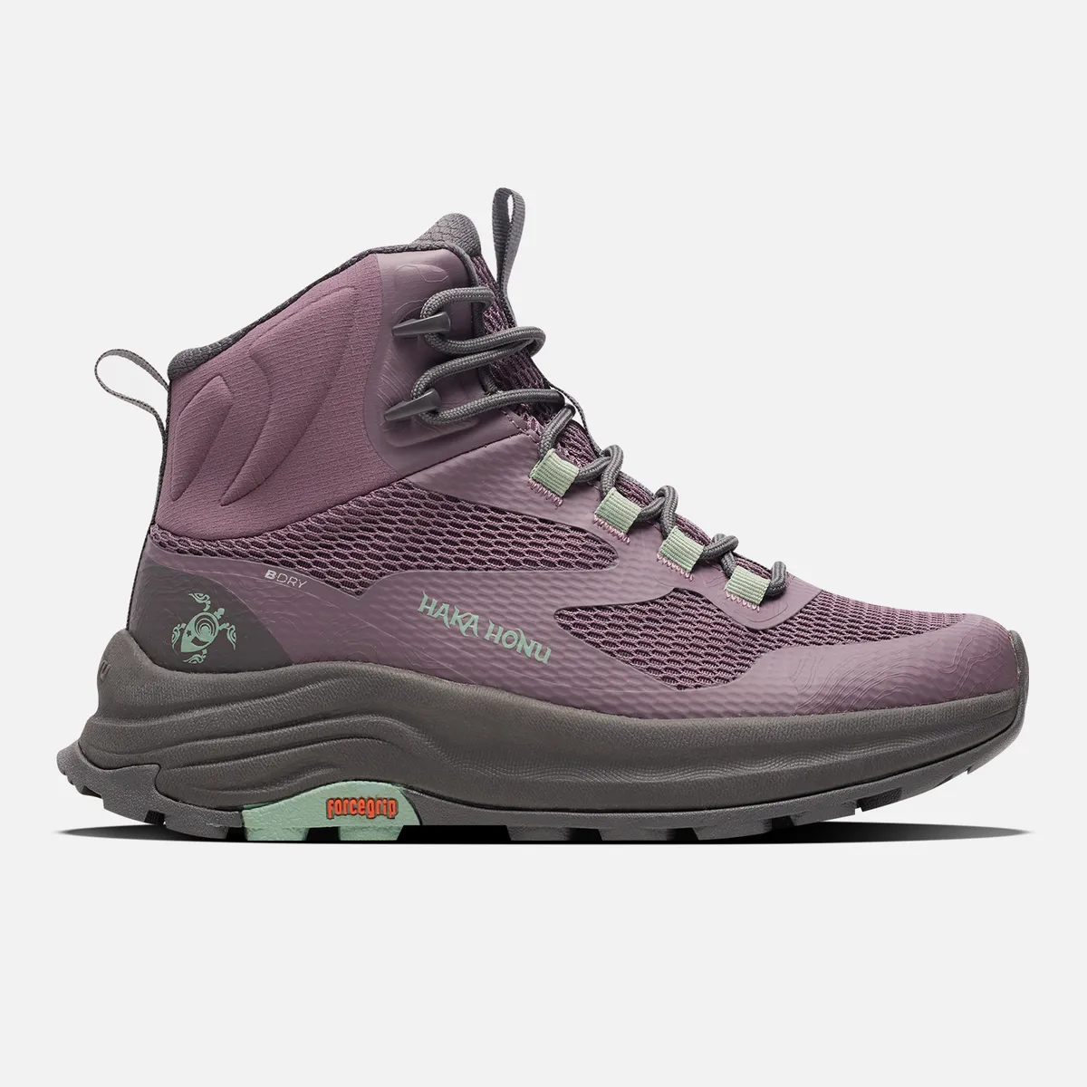 HAKA HONU - Zapatilla Mujer Huillin Alto Morado / Verde Agua Haka Honu