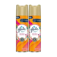 GLADE - Pack 2 Desodorante Ambiental Naranjo y Orquídeas Aerosol 360 ml