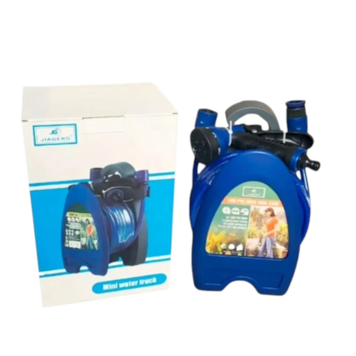 GENERICO - KIT MANGUERA DE RIEGO PARA JARDIN 10 METROS CON PISTOLA