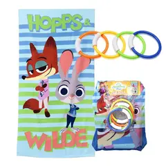 MASHINI - Toalla De Playa 70X140Cm + Tesoro Zootopia Hopps