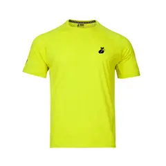TILKI - Polera MC Pro Yellow Fluor