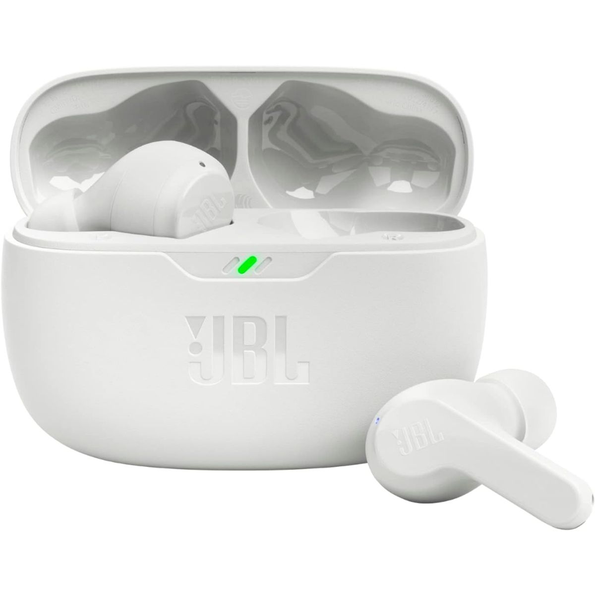 JBL - AUDÍFONOS BLUETOOTH JBL WAVE BEAM BLANCO REACONDICIONADO
