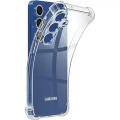 GENERICO - Funda Transparente Para Samsung S25 FE Carcasa Esquinas Reforzadas