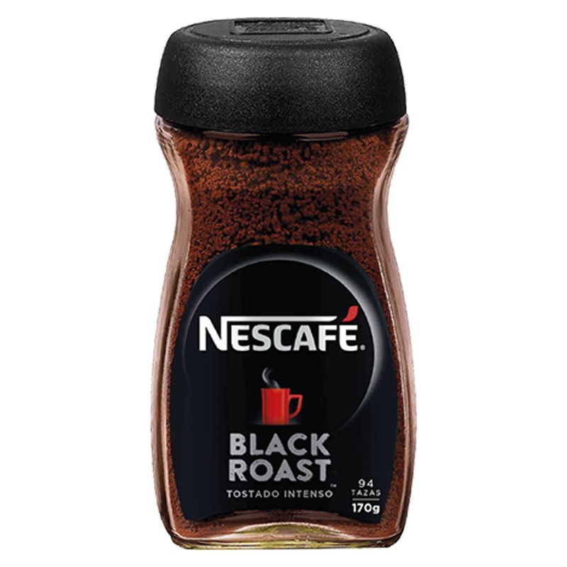 NESCAFE - Café Nescafé Black Roast 170G X3 Frascos