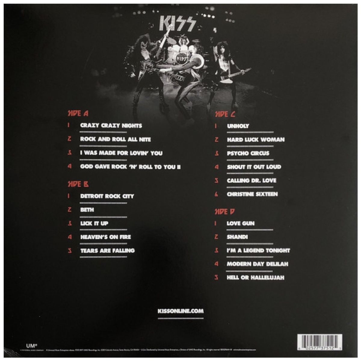 HITWAY MUSIC - KISS - KISSWORLD THE BEST OF KISS 2LP - VINILO