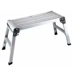 MAGNA - Escalera Plataforma Plegable de Aluminio 50cm