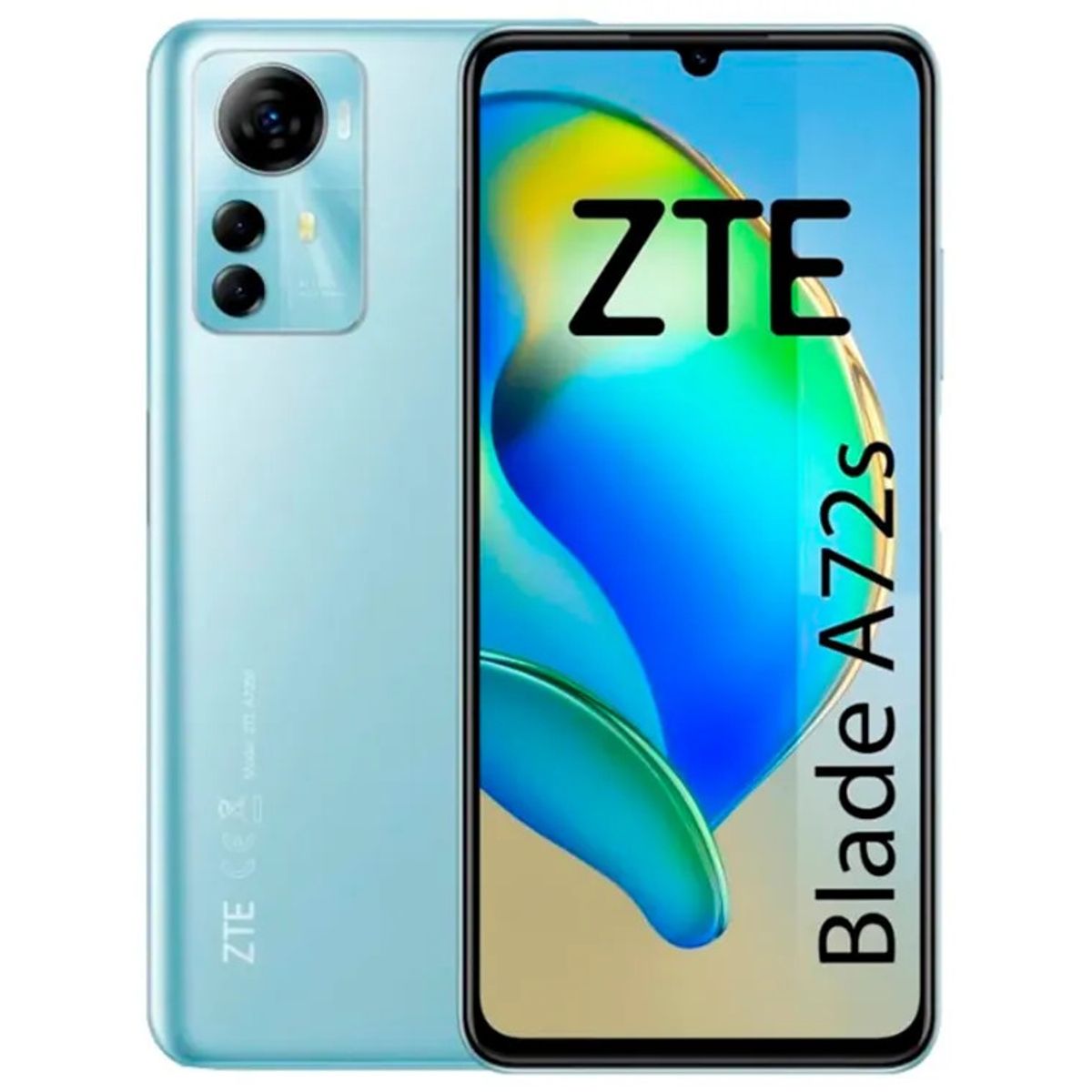 ZTE - Celular ZTE Blade A72s 4Gb + 128Gb Celeste