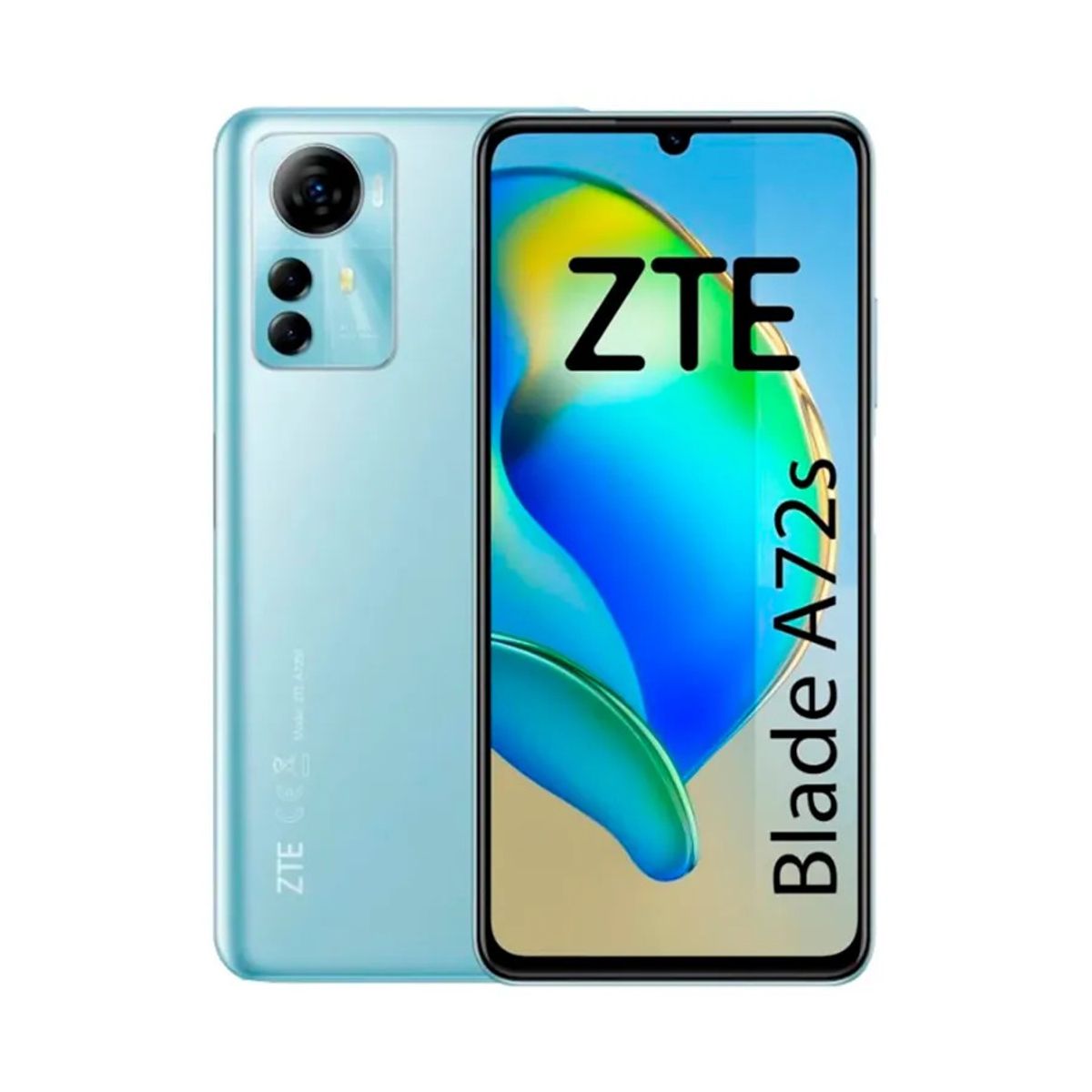 ZTE - Celular ZTE Blade A72s 4Gb + 128Gb Celeste