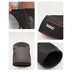 AOLIKES - Rodilleras Deportivas Compresion Neopreno 7mm Crossfit Gym M