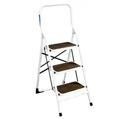 MAGNA - Piso Escalera Plegable 3 Peldaños con Asa