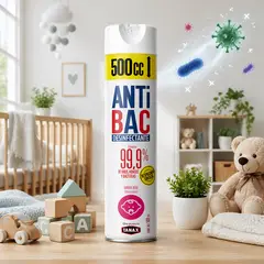 TANAX - DESINFECTANTE Aerosol BEBE 500CC ANTIBAC