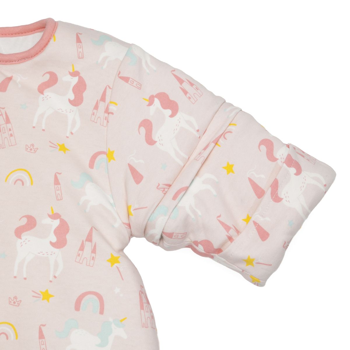 TU SAQUITO - Saco de dormir bebé TOG 3.5 gota mangas removibles unicornio