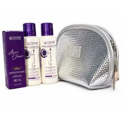 DIVINE PROFESSIONAL - Kit Travel Shampoo, Acondicionador, Serum Acai Elixir Divine