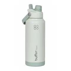 BUFFER FLASK - Termo Botella Agua Termica Acero Inox 1L 2 en 1 - Verde