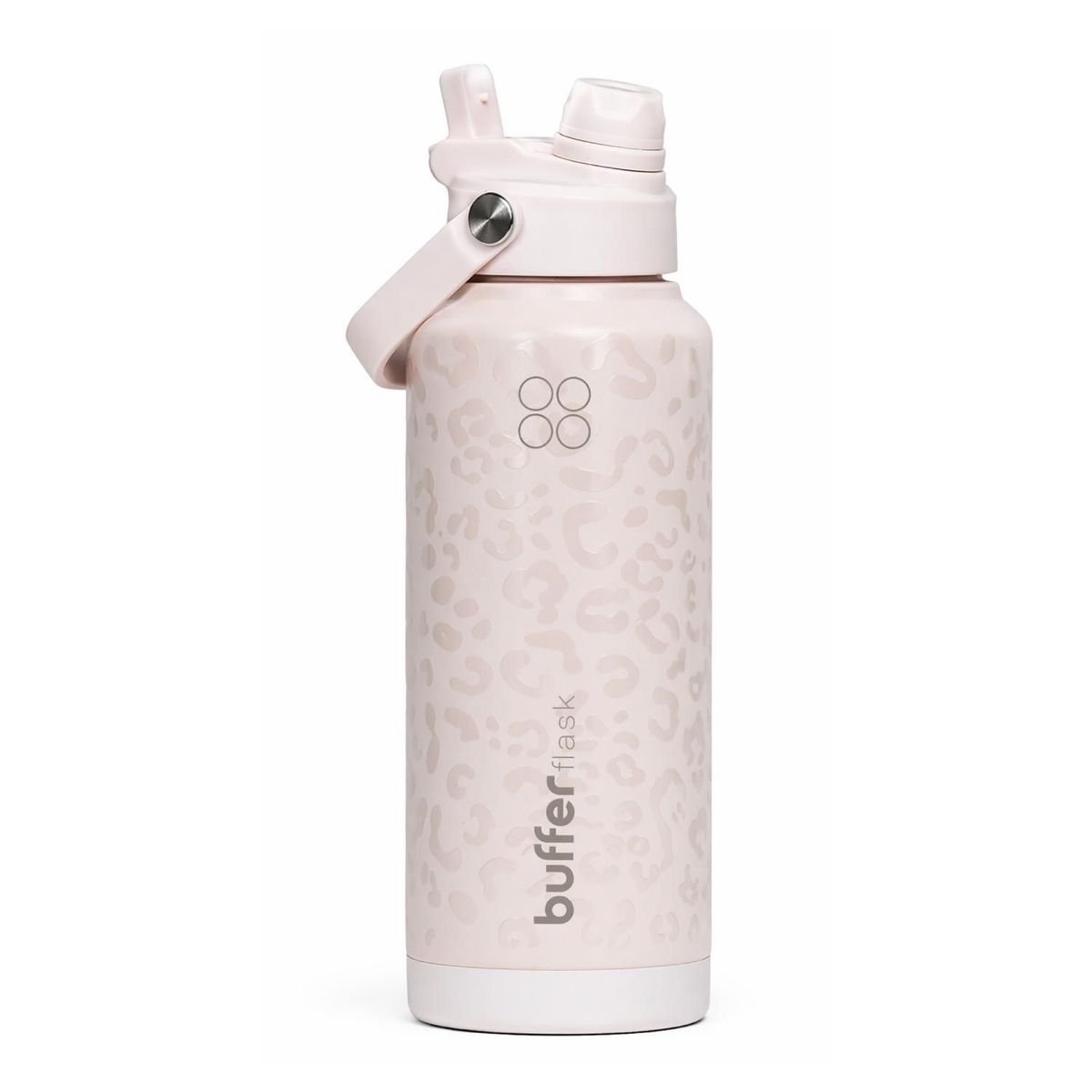 BUFFER FLASK - Termo Botella Agua Termica Buffer Flask Acero Inox 1L 2 en 1 - Rosa
