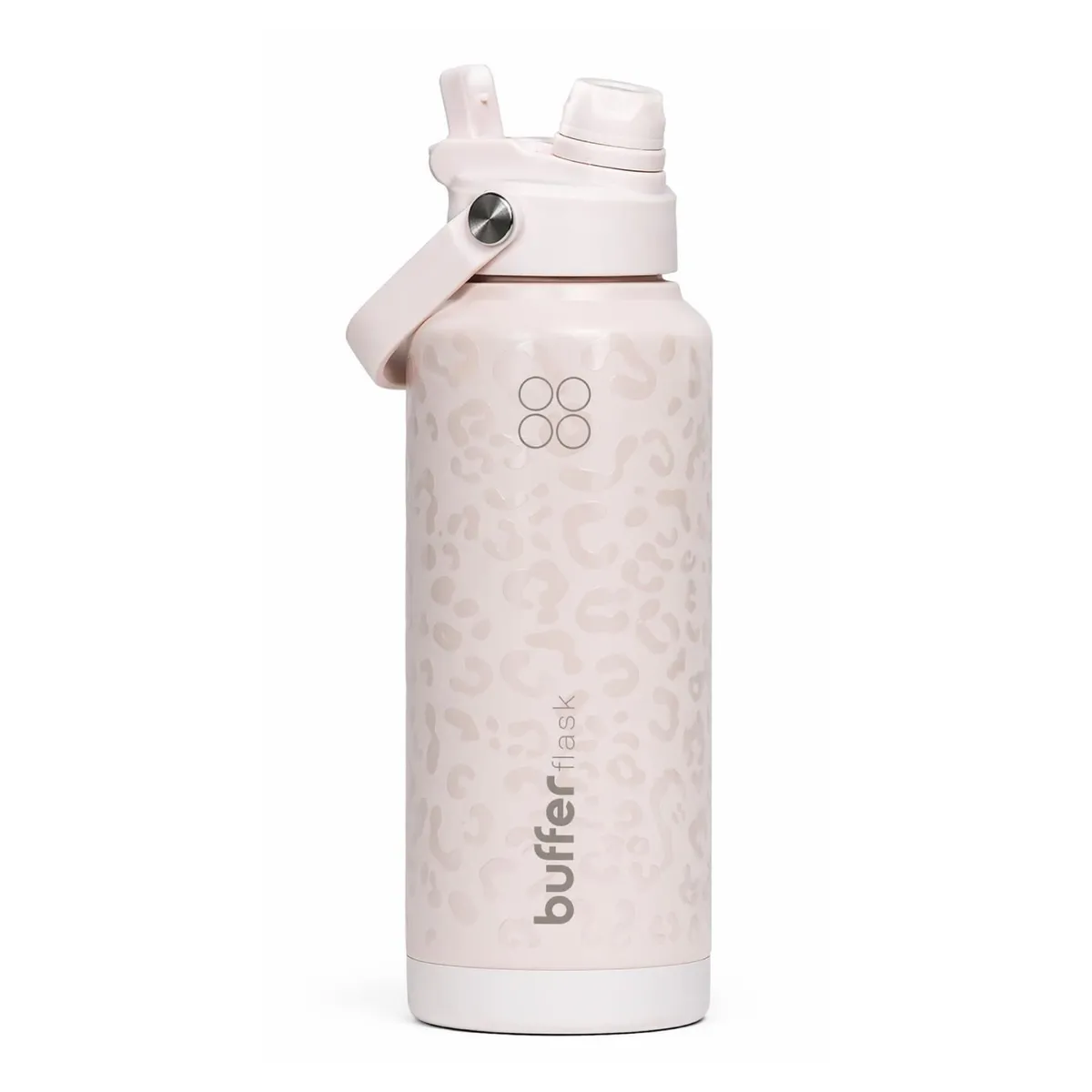 BUFFER FLASK - Termo Botella Agua Termica Buffer Flask Acero Inox 1L 2 en 1 - Rosa