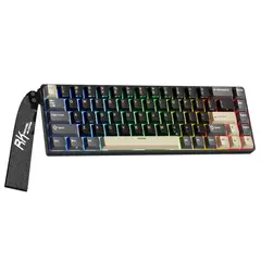 ROYAL KLUDGE - Teclado Magnético Gamer RK68 HE 8KHz