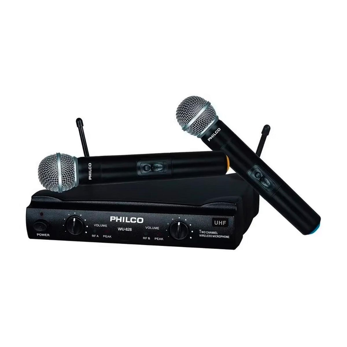PHILCO - Sistema Par Micrófono Inalámbrico Philco WU 828