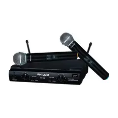 PHILCO - Sistema Par Micrófono Inalámbrico WU 828