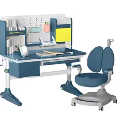 GENERICO - Escritorio De Oficina Ajustable En Altura Con Soporte Mas Silla