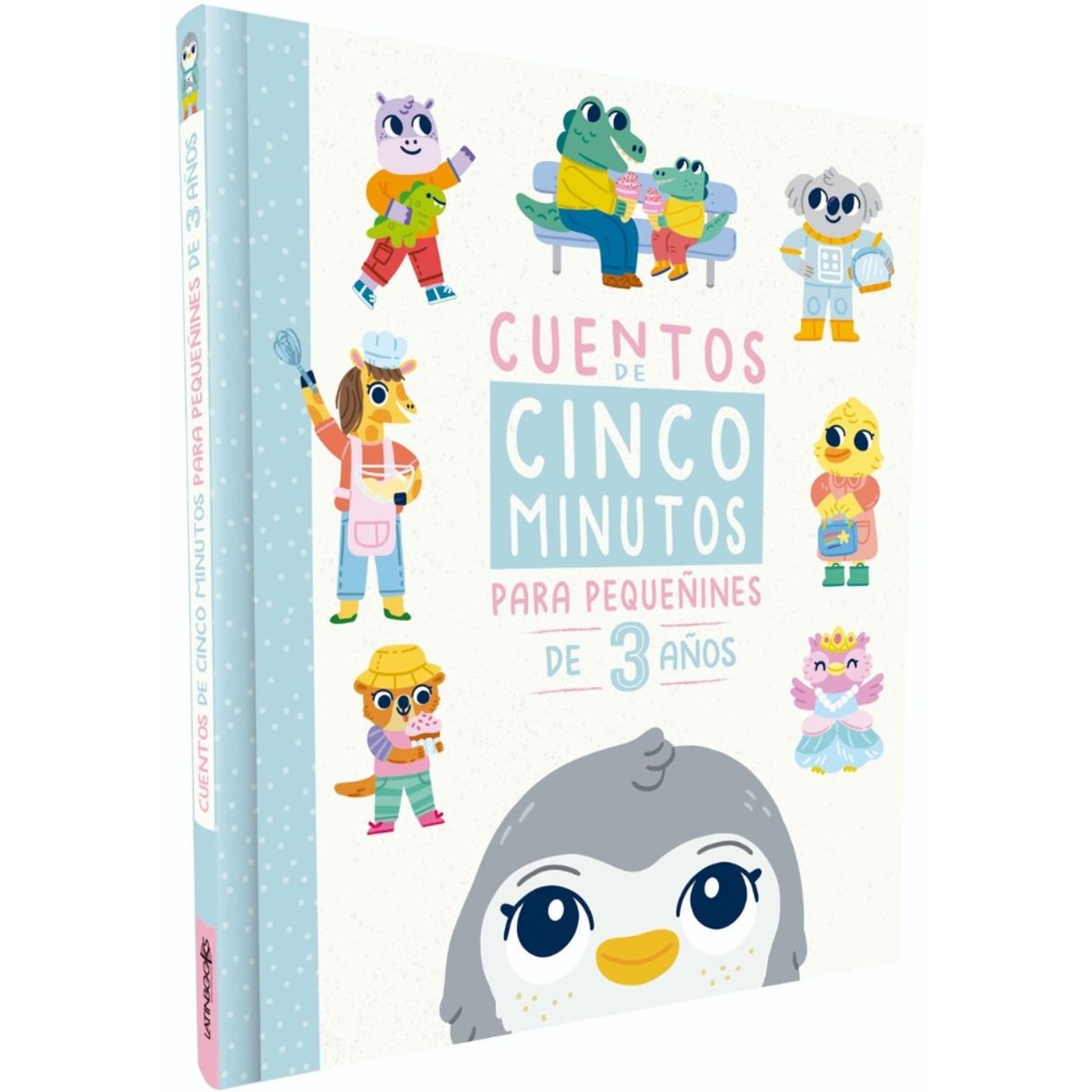 LATINBOOKS - CUENTOS DE 5 MINUTOS -PARA PEQUEÑINES DE 3 AÑO