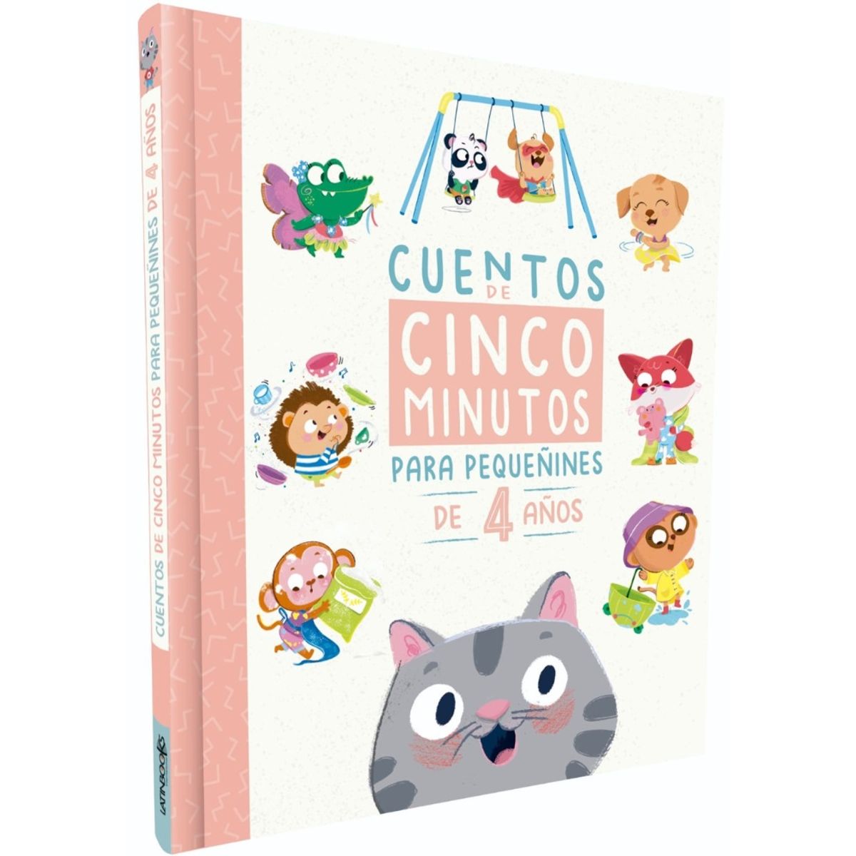 LATINBOOKS - CUENTOS DE 5 MINUTOS -PARA PEQUEÑINES DE 4 AÑOS