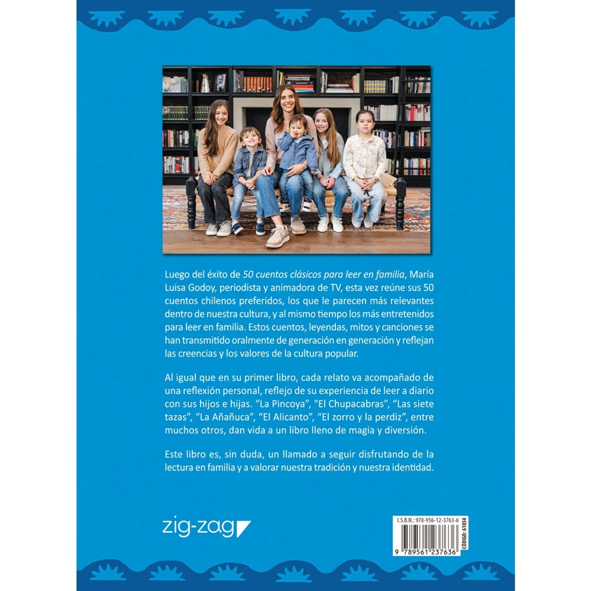 ZIG ZAG - 50 CUENTOS CHILENOS PARA LEER EN FAMILIA