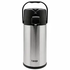 KEEP - TERMO SIFON 1.9 LITROS ACERO INOXIDABLE NEGRO